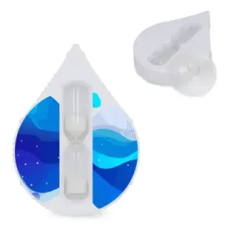 Shower timer Waterdrop - 5min - LT92726 (gadzety reklamowe)